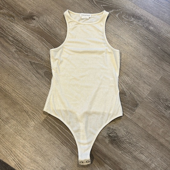 Lovers and friends white bodysuit with a bit of sparkles - Picture 3 of 7